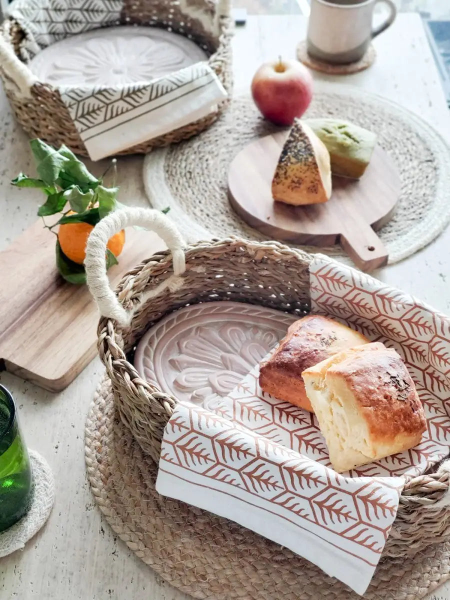 Eco friendly terracotta bread warmers