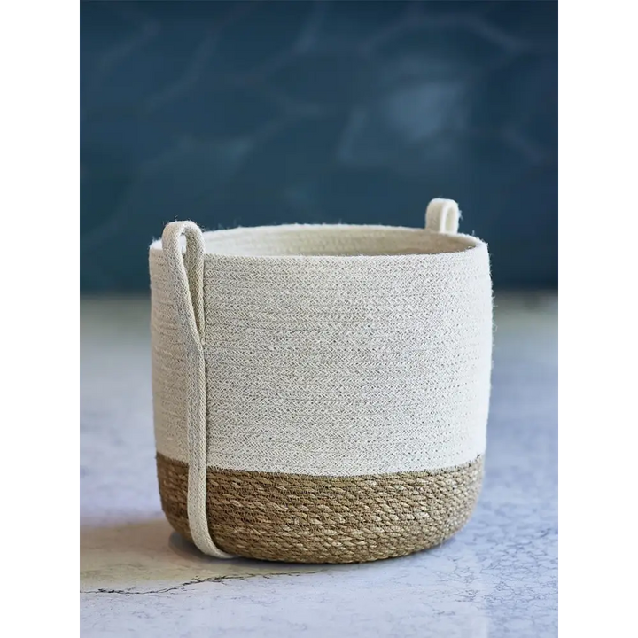 Savar Basket with Side Handle - EcofiedHome