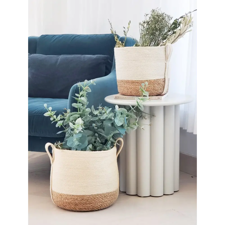Savar Basket with Side Handle - EcofiedHome