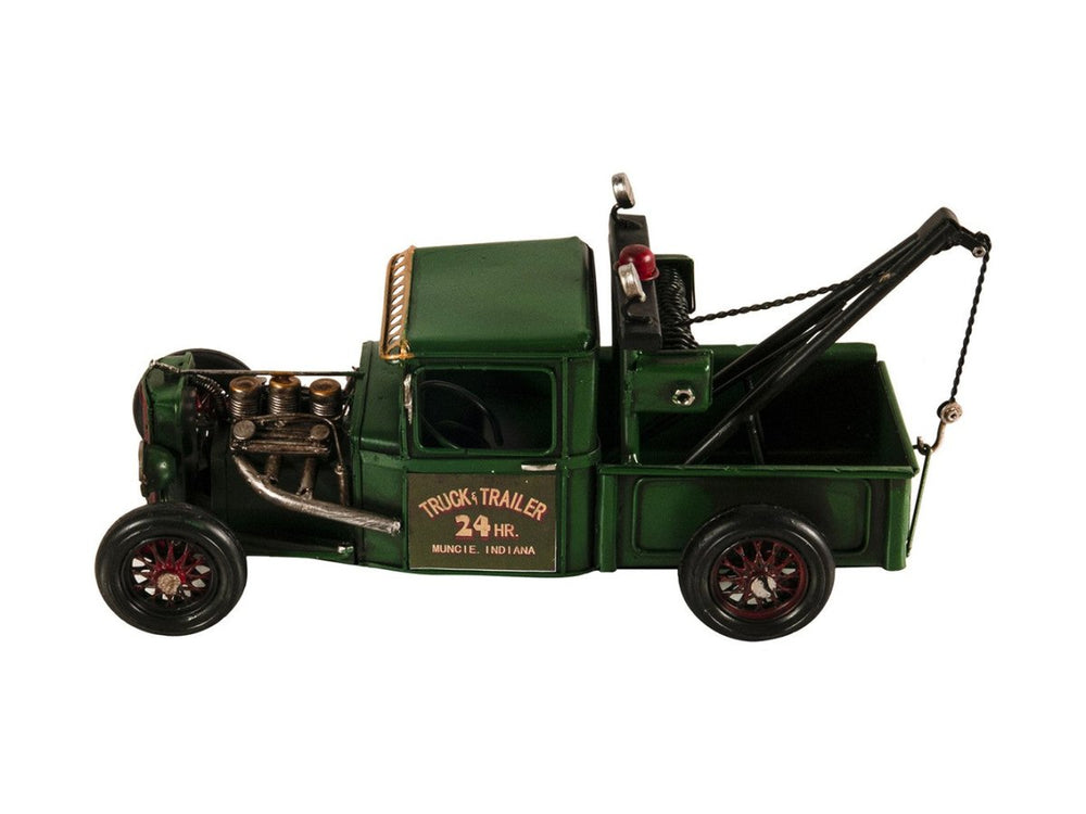 c1918 Tow Truck Sculpture - EcofiedHome