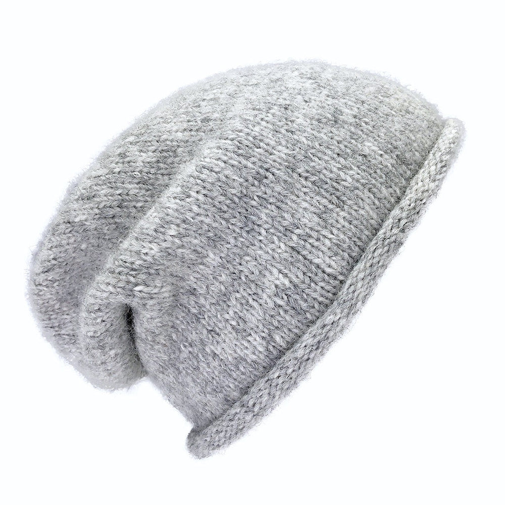 Gray Essential Knit Alpaca Beanie - EcofiedHome