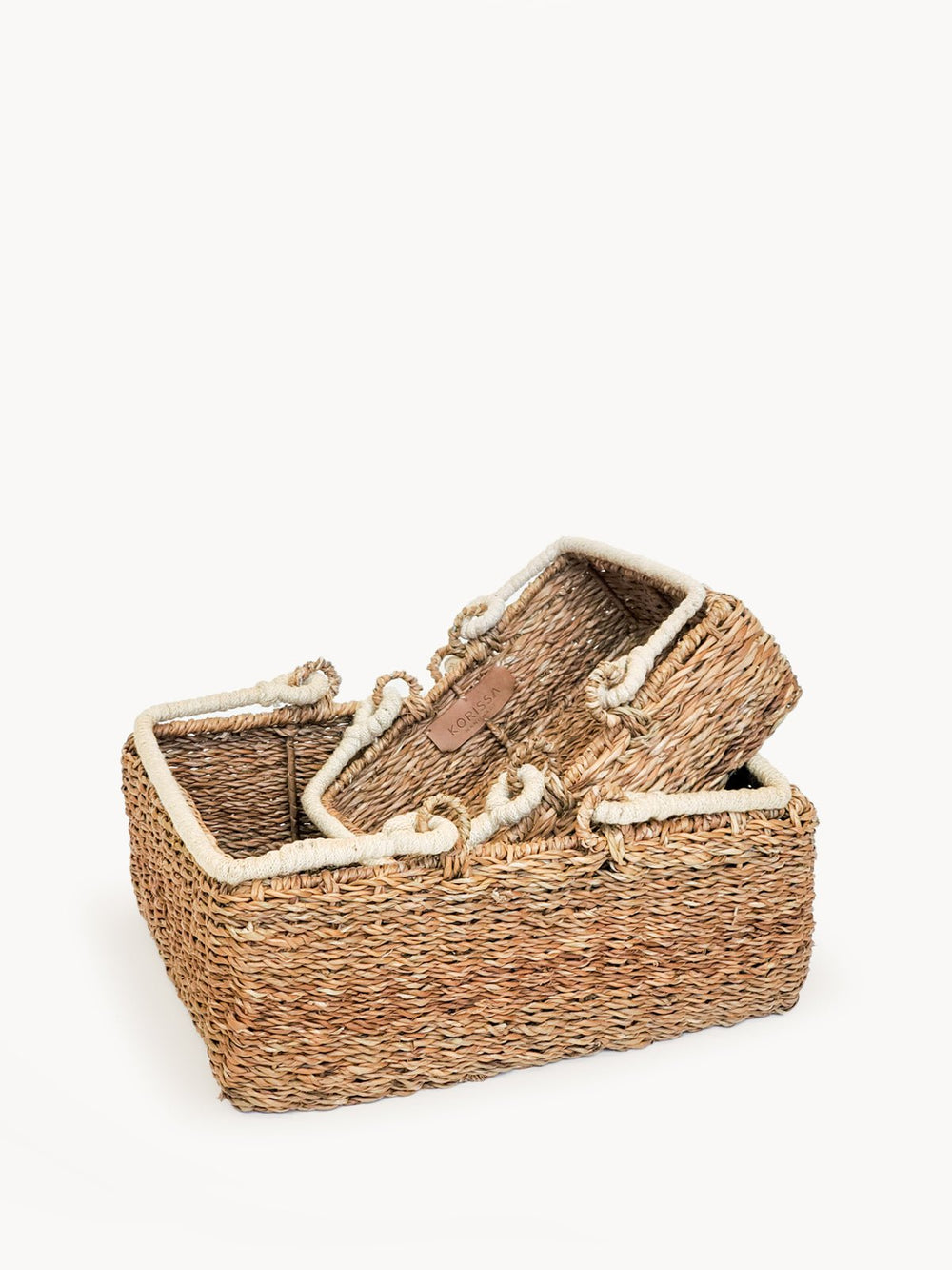 Savar Storage Basket With Handle - EcofiedHome