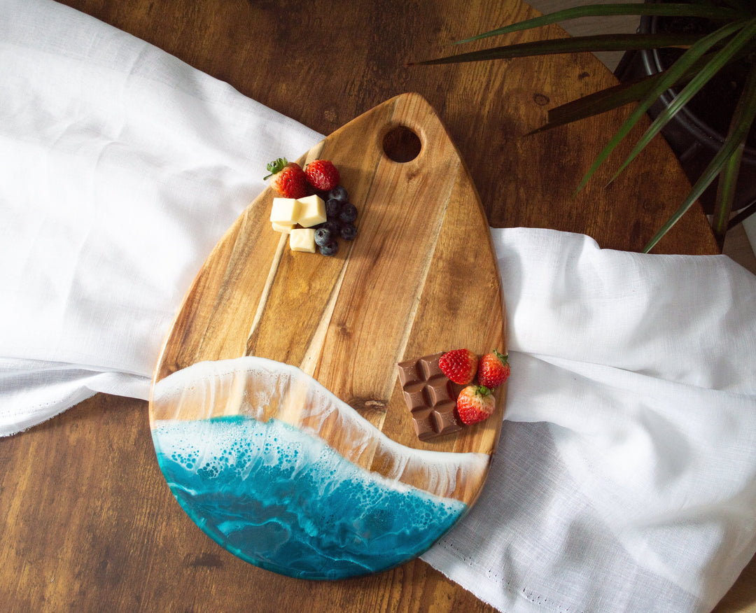 Rain Drop Shaped Charcuterie Boards-0