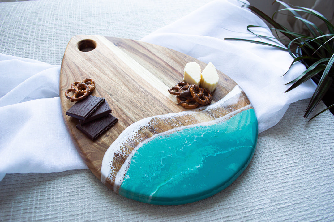 Rain Drop Shaped Charcuterie Boards-3