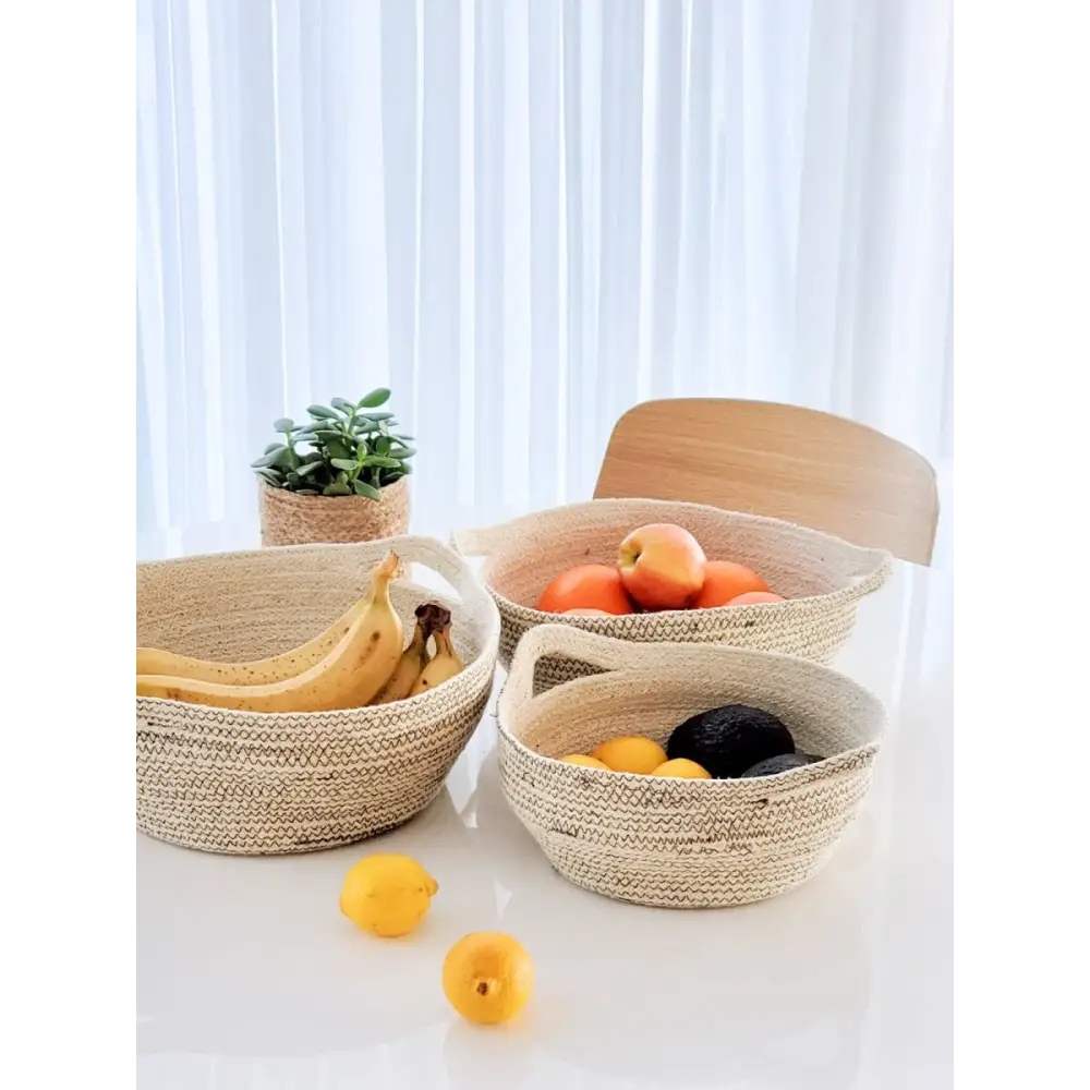 Amari Fruit Bowl - Brown - EcofiedHome