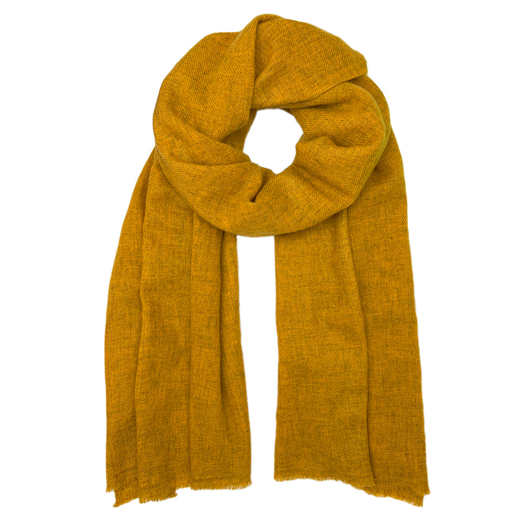 Amber Handloom Cashmere Scarf-0