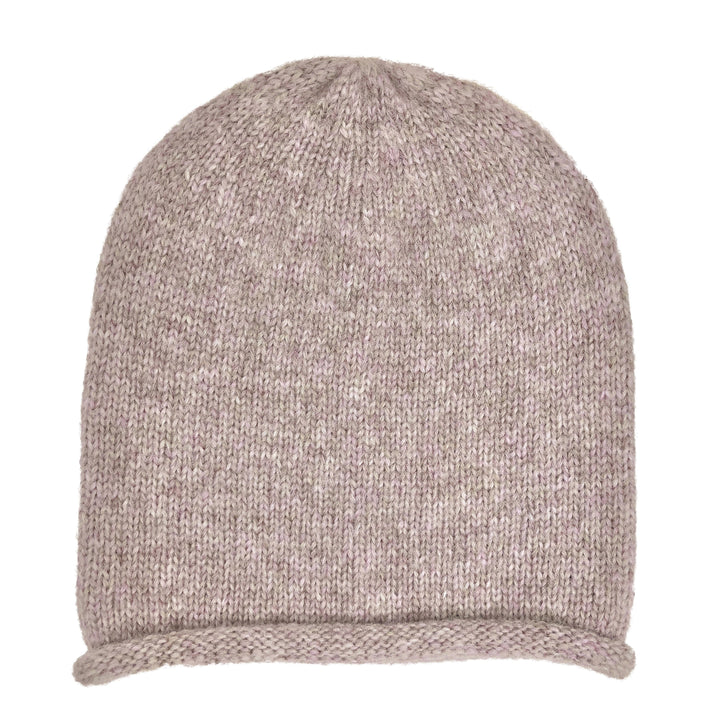 Blush Essential Knit Alpaca Beanie-3