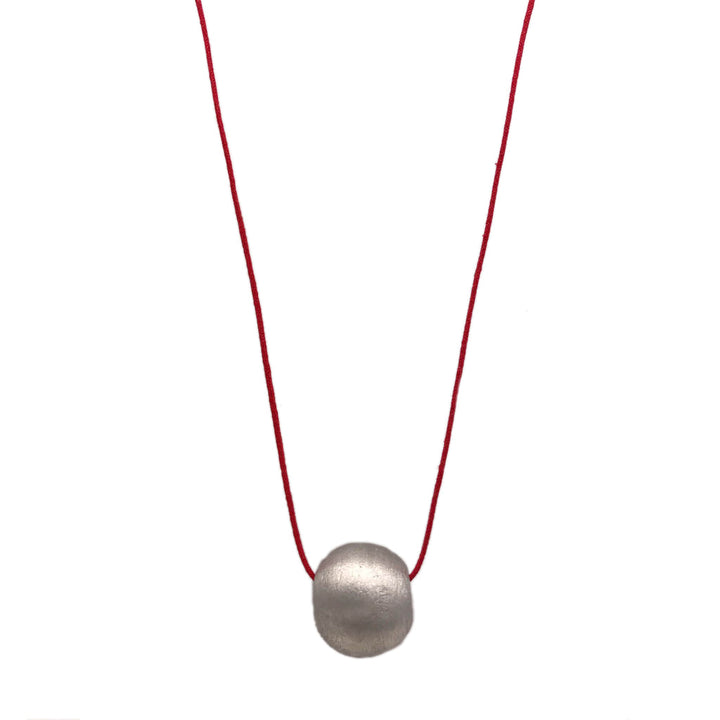 Recycled Bombshell Ball Necklace-5