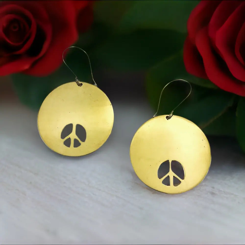 Bombshell Peace Earrings - Earrings