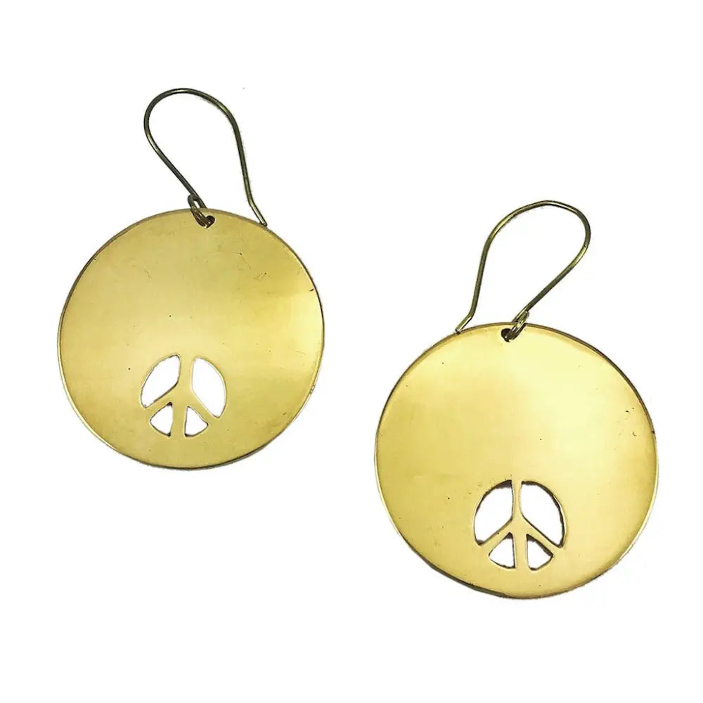 Bombshell Peace Earrings - EcofiedHome