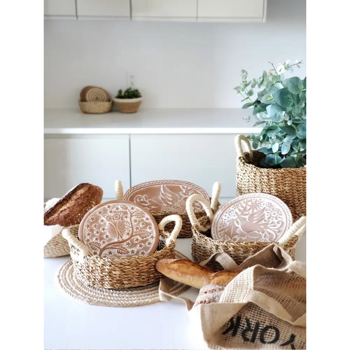 Bread Warmer & Basket - Bird Oval - EcofiedHome