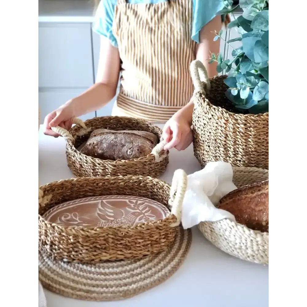 Bread Warmer & Basket - Bird Oval - EcofiedHome