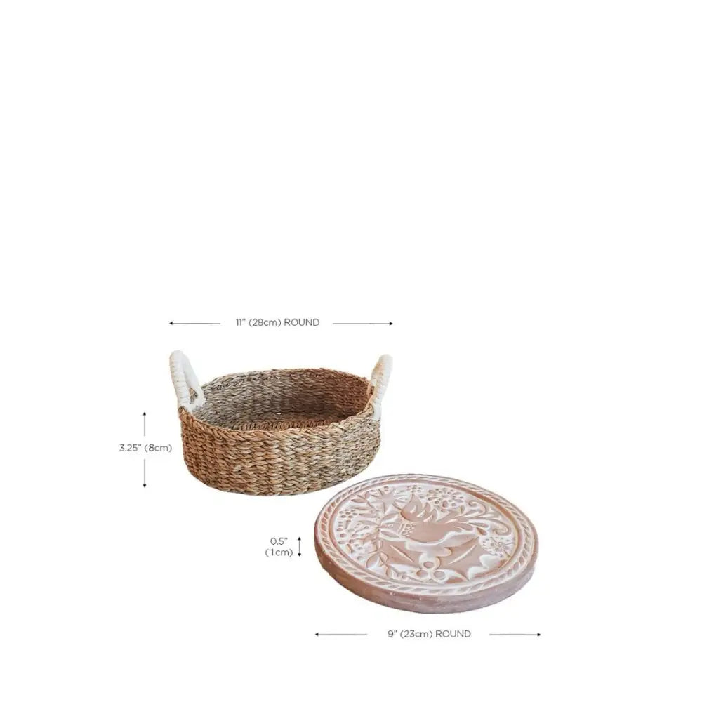 Bread Warmer & Basket - Bird Round - EcofiedHome