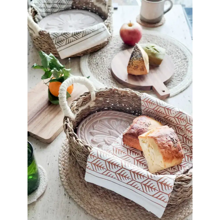 Bread Warmer & Basket - Flower - EcofiedHome