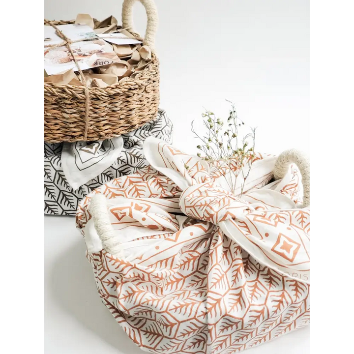 Bread Warmer & Basket - Vintage Flower - EcofiedHome