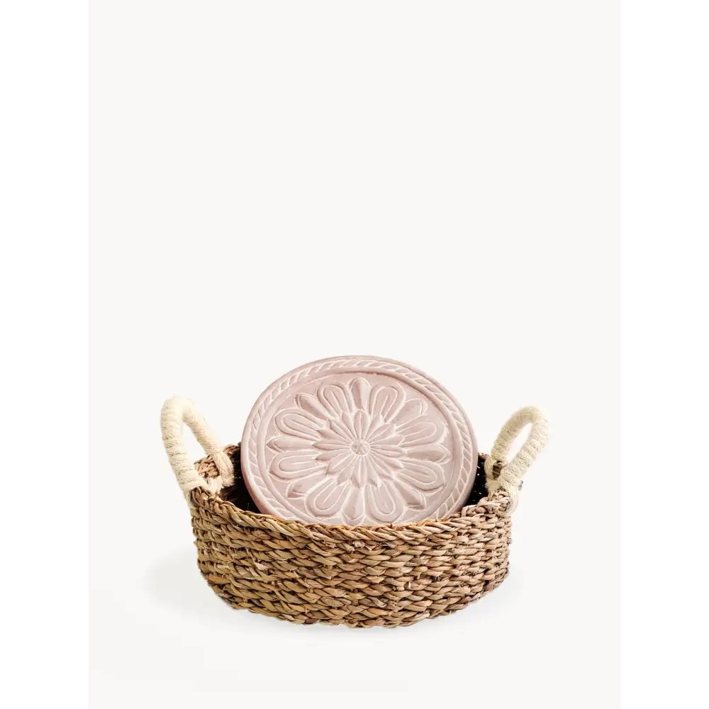 Bread Warmer & Basket - Vintage Flower - EcofiedHome