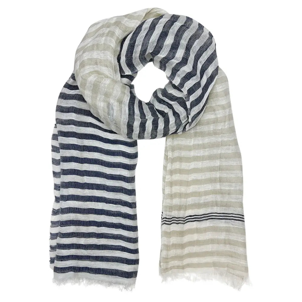 Cabana Linen Cotton Wrap Scarf-0