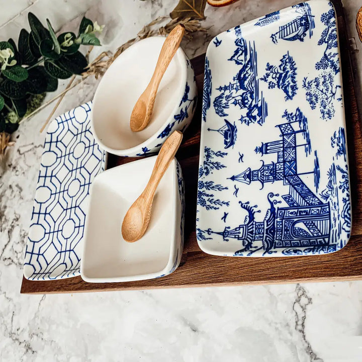 Chinoiserie Tapas Serving Set-15