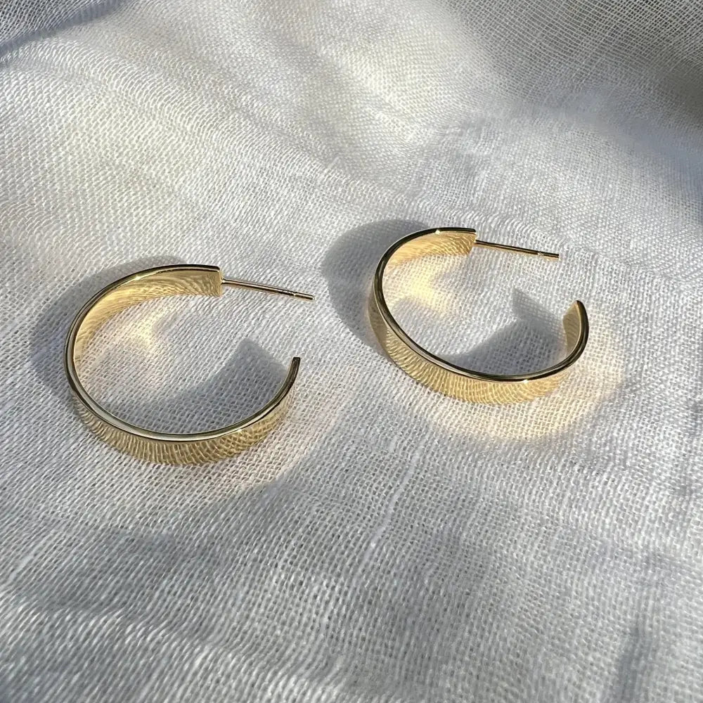 Chunky Bombshell Hoop Earrings - EcofiedHome