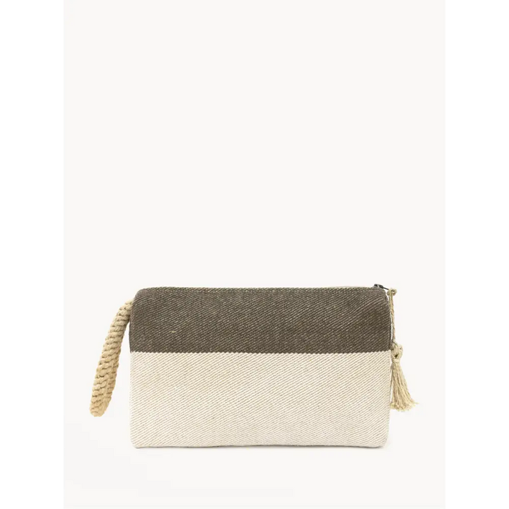 Block A Clutch - Brown-0