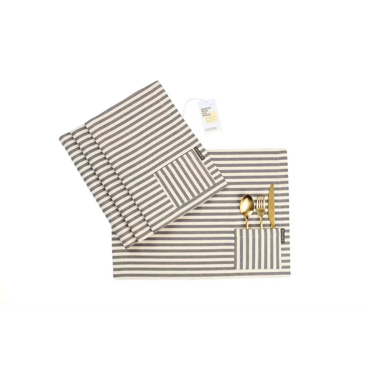 Cotton Cloth Placemats, Set of 4-9