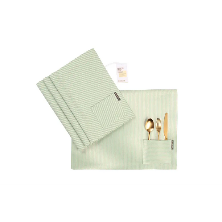 Cotton Cloth Placemats, Set of 4-13