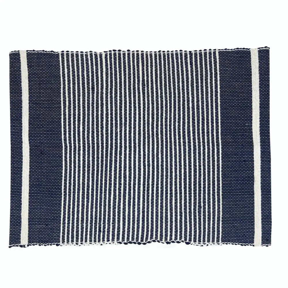 Handloom Striped Placemat Set-2