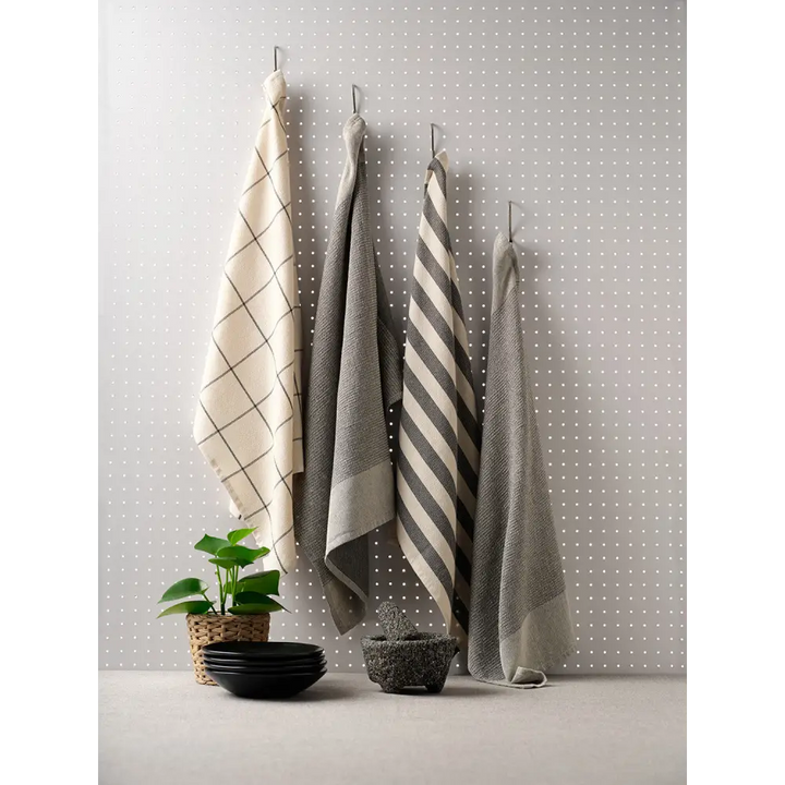 Cotton Kitchen Towels, Set of 4-0
