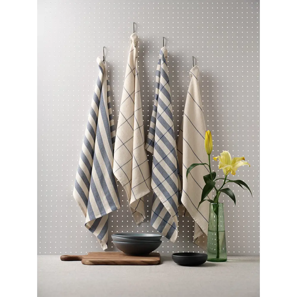 Cotton Kitchen Towels, Set of 4-6