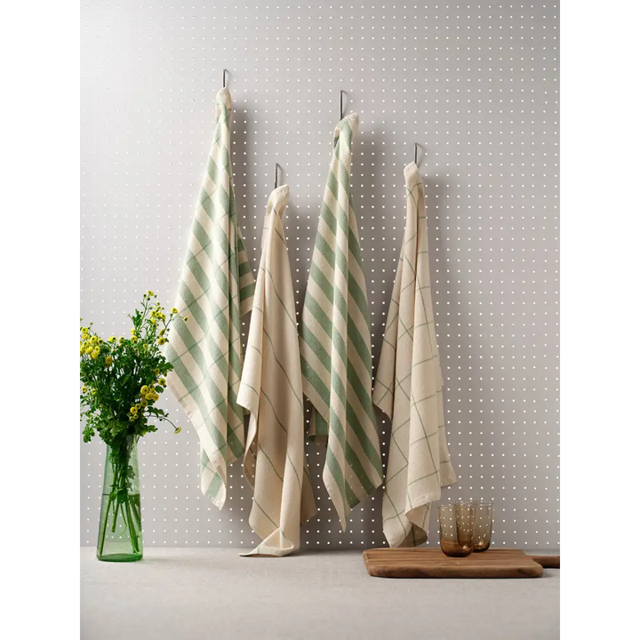 Cotton Kitchen Towels, Set of 4-7