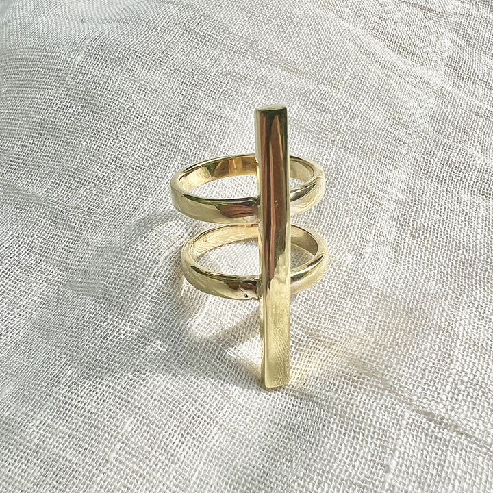 Double Band Bombshell Ring-1