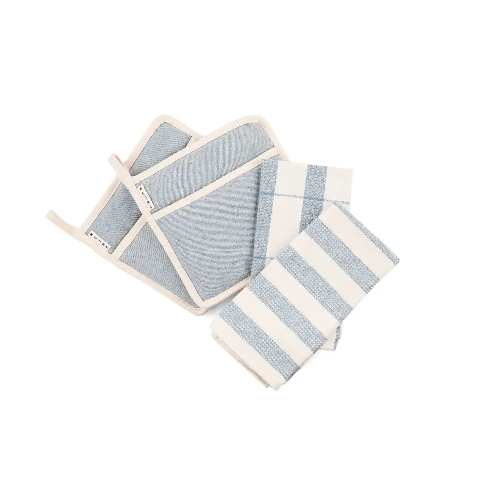 Dish Towels with Pot Holder Set-2