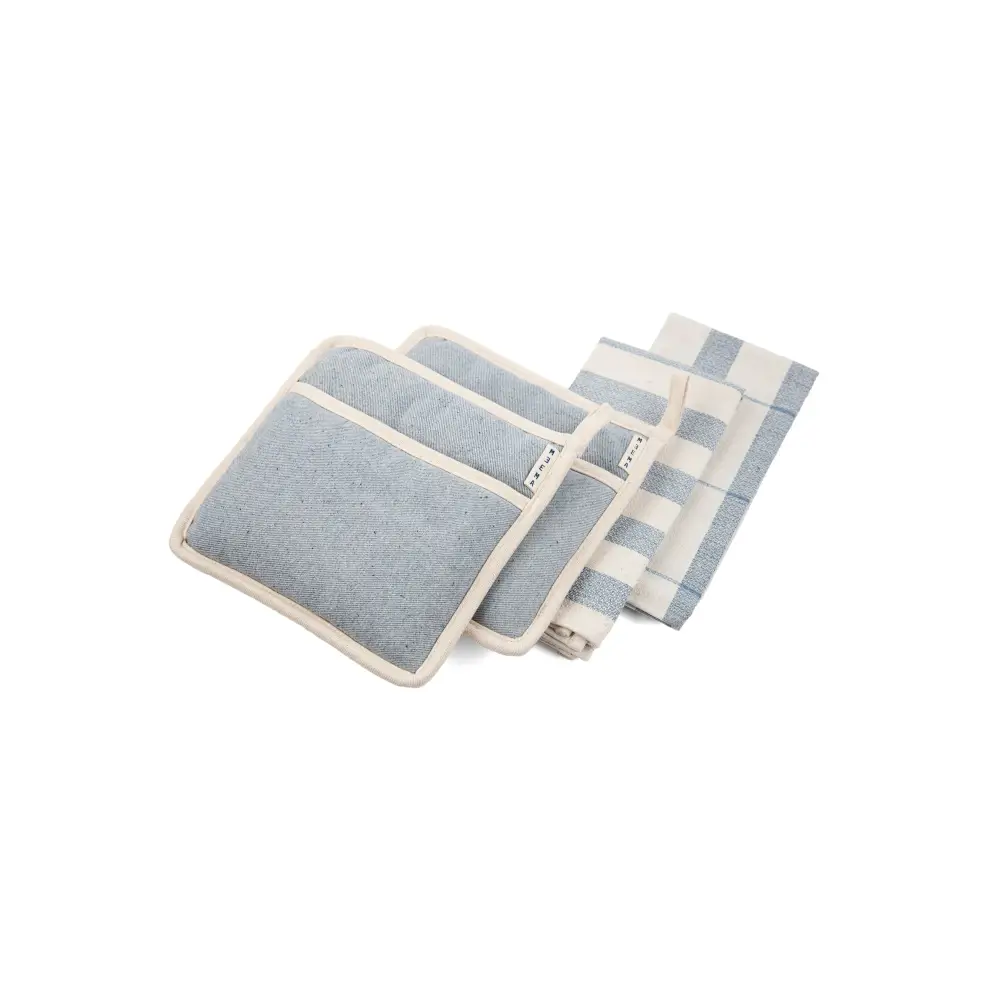 Dish Towels with Pot Holder Set-0