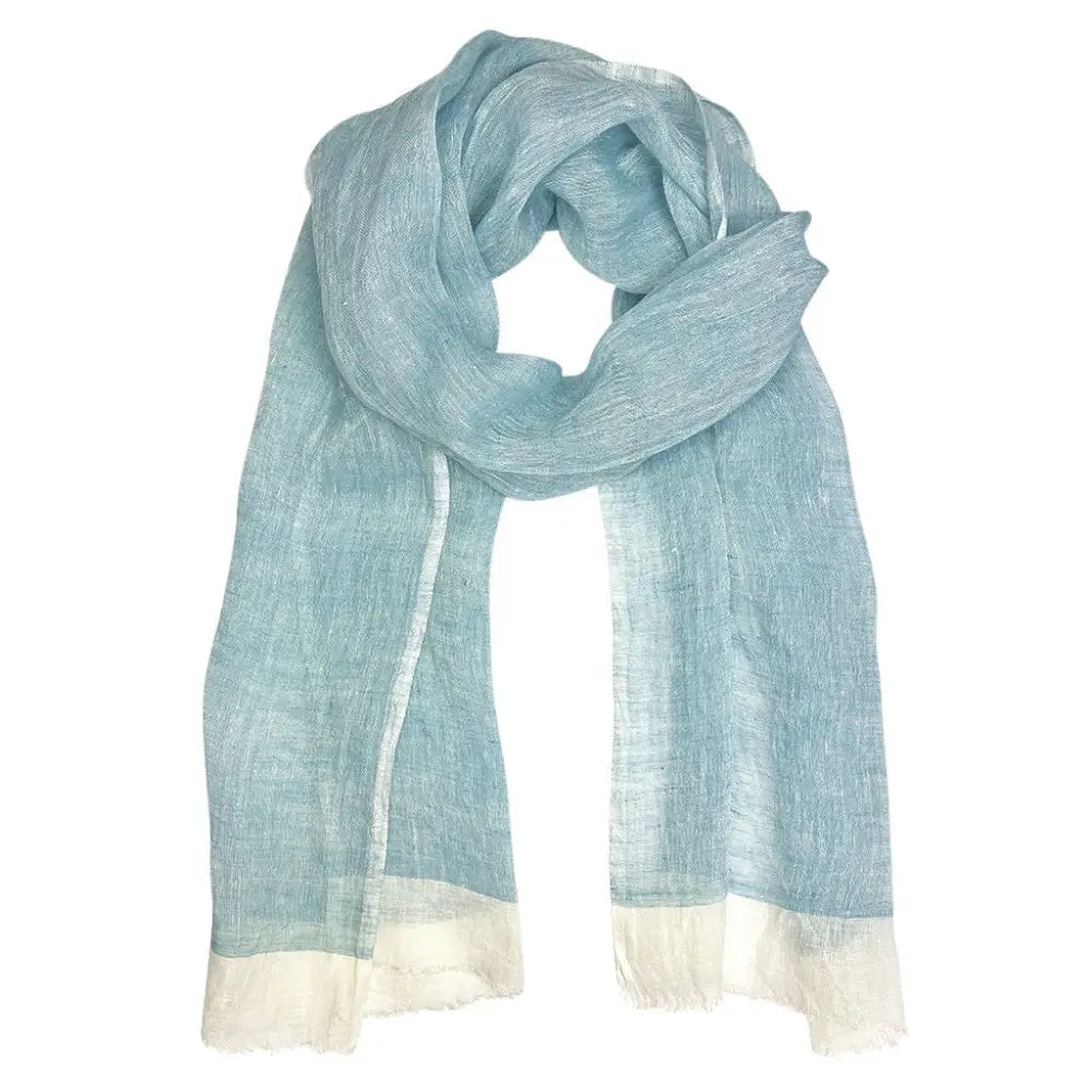 美品argue SQUARE WOOL GAUZE STOLE gauze-linen-scarf-by-slate-