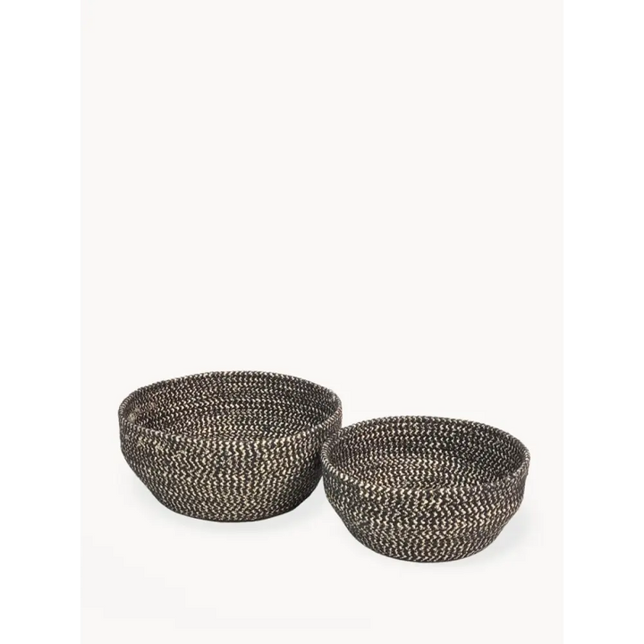 Glitter Bowl - Black (Set of 2) - EcofiedHome