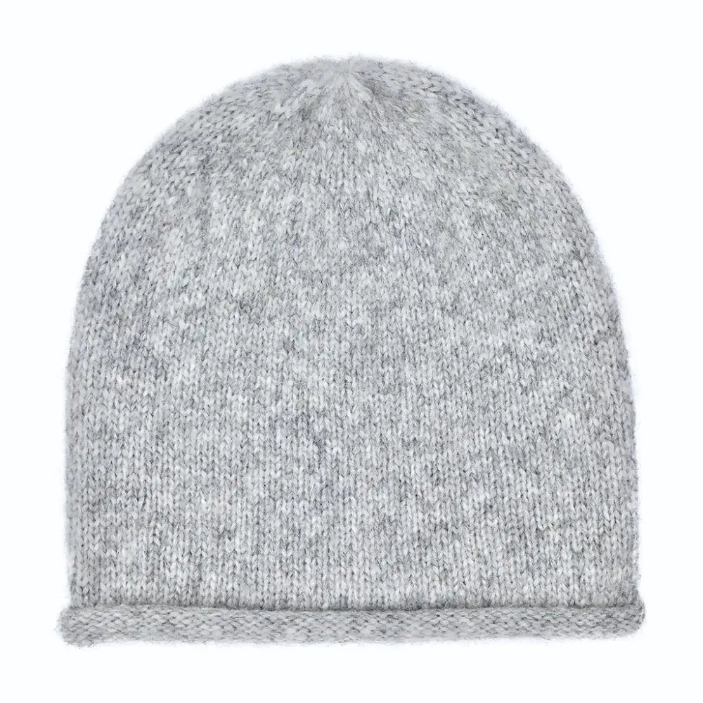 Gray Essential Knit Alpaca Beanie - EcofiedHome