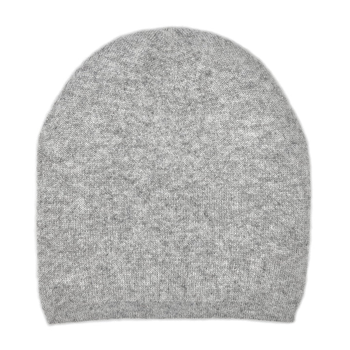 Charcoal + Ash Reversible Cashmere Beanie-3