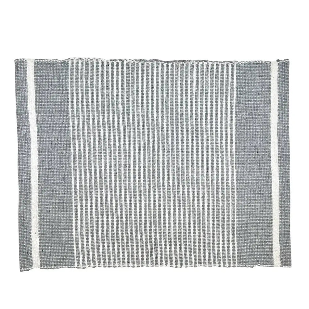 Handloom Striped Placemat Set of 2 - EcofiedHome