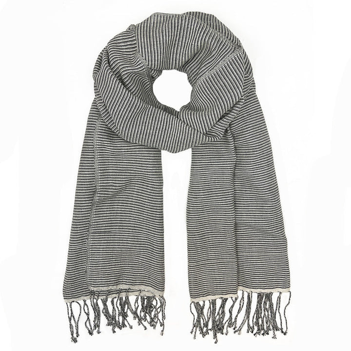 Handloomed Organic Cotton Scarf-2