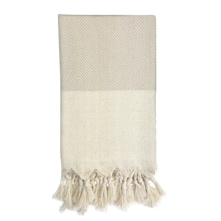 Herringbone Turkish Hand Towel-3