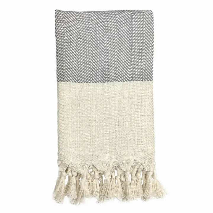 Herringbone Turkish Hand Towel-2