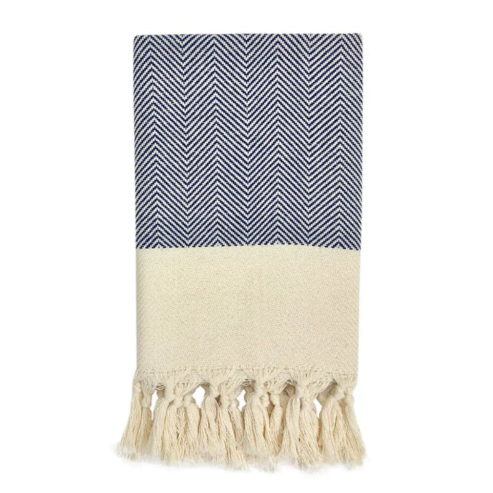 Herringbone Turkish Hand Towel-0