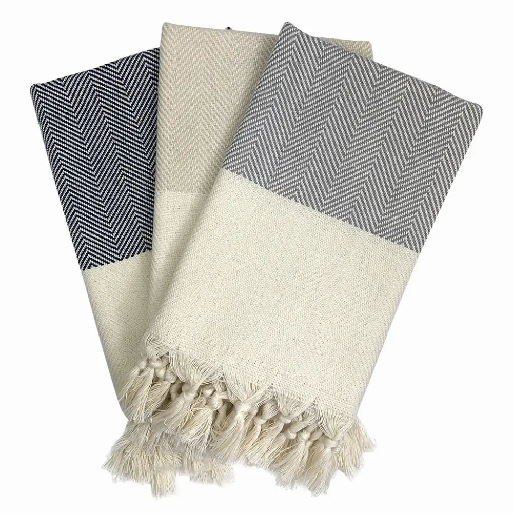 Herringbone Turkish Hand Towel-7