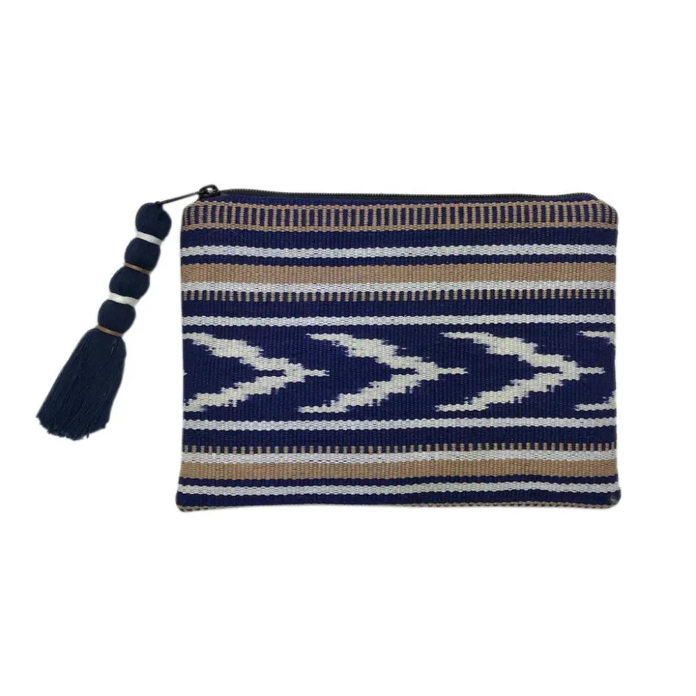 Ikat Backstrap Clutch - 100% Cotton with natural dyes - EcofiedHome