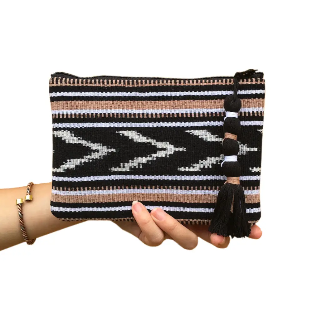 Ikat Backstrap Clutch-1