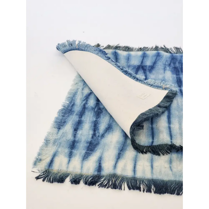 Tie Dye Cotton Placemat - Indigo Blue (Set of 4)-3