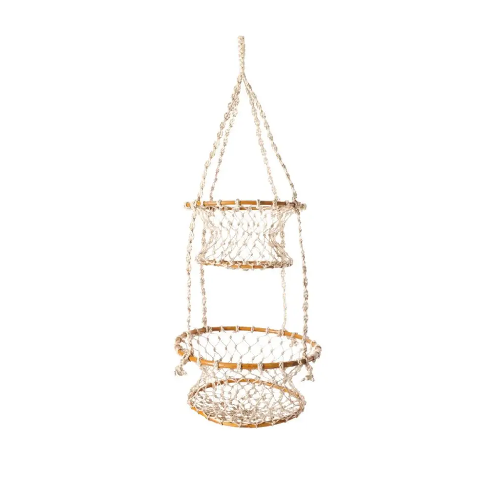 Jhuri Double Hanging Basket - EcofiedHome