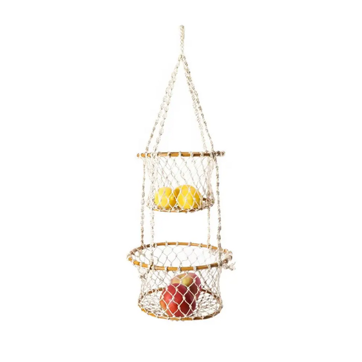 Jhuri Double Hanging Basket - EcofiedHome