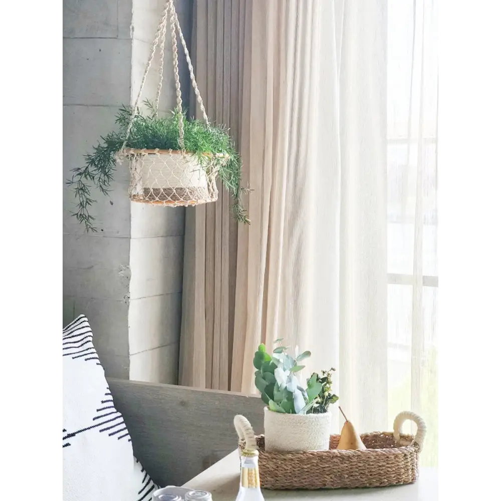 Jhuri Single Hanging Basket - EcofiedHome