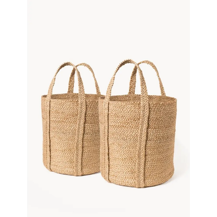 Kata Basket with handle - Natural - EcofiedHome